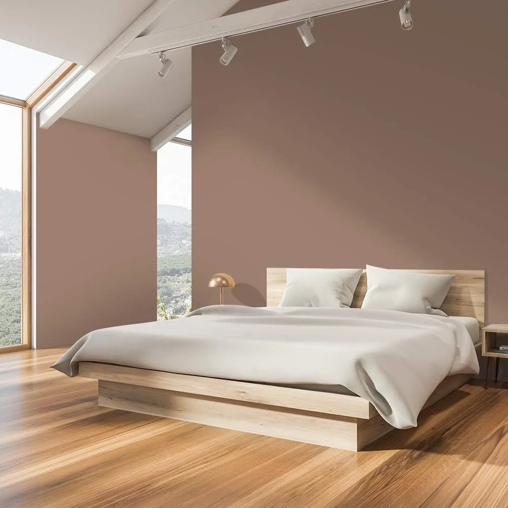PRESTIGE Paints Exterior Paint and Primer In One, 1-Gallon, Flat, Comparable Match of Benjamin Moore* Firewood*