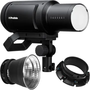 Profoto Pro-B3 Single Kit Bundle with Zoom Reflector and Speedring (3 Items)