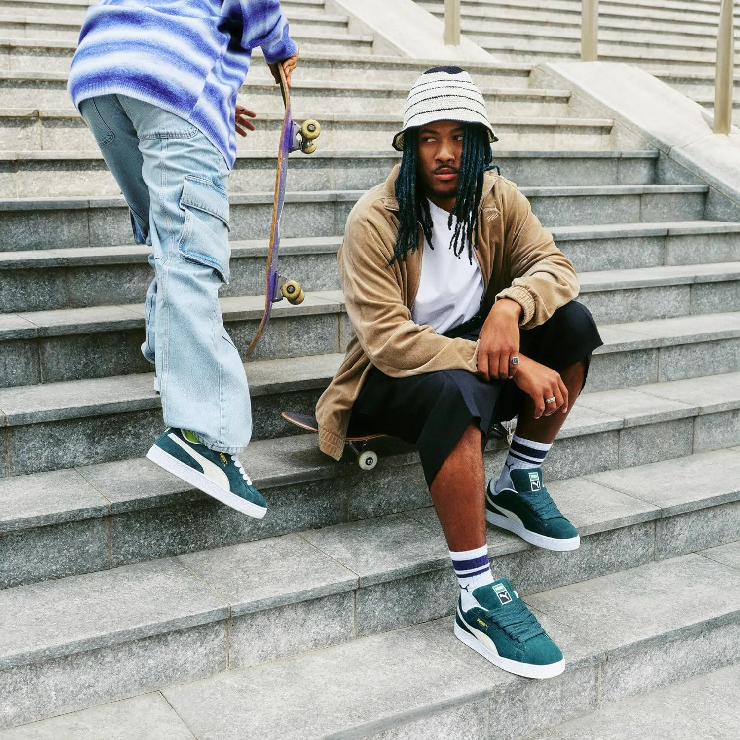 Puma Suede XL Flat Trainers