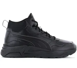 Puma Trinity Lite Mid - Herren Winter Schuhe Sneakers Schwarz 395302-01