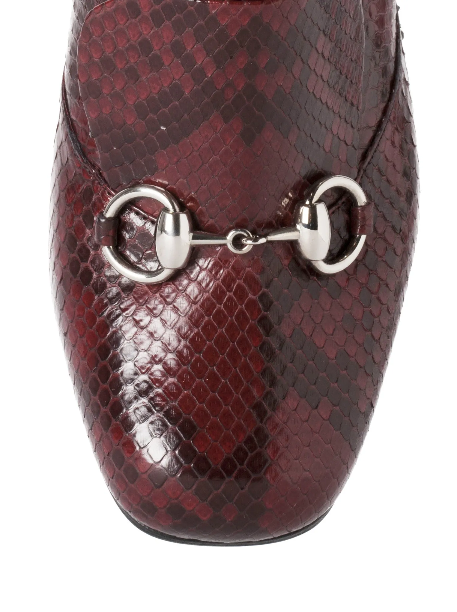 Python Horsebit Knee Boot - Chardonnay