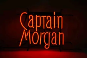 Queen Sense 17"x14" Captain Morgans Rum Neon Sign Light Man Cave Bar Pub Beer Gift Neon Lamp A117CMRSR