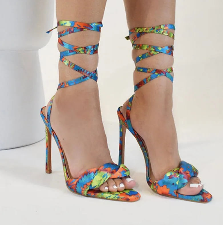 "Lulu" Strap Heel