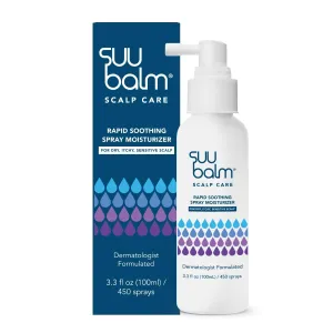 Rapid Itch Relief Anti-Dandruff Scalp Spray Moisturizer, Cooling Itchy Scalp Treatment for Dry Flaky Sensitive & Psoriasis Scalp, Derm-Formulated with Menthol & 5 Ceramides, 3.38 fl oz