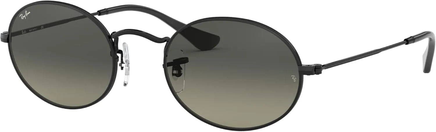 Ray-Ban RB3547N Oval Flat Lens Sunglasses