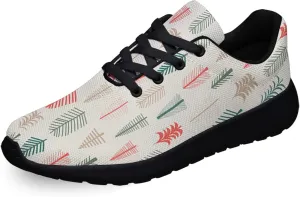Reamson Women Men Sneaker Christmas Tree Shoes Black Size 7.5