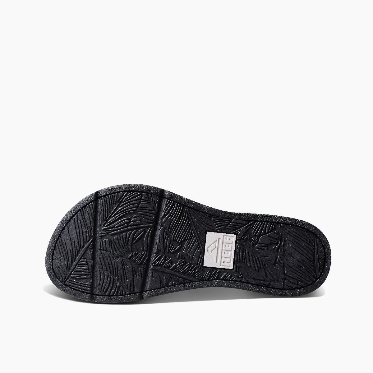 REEF Santa Ana Sandal-Black/White