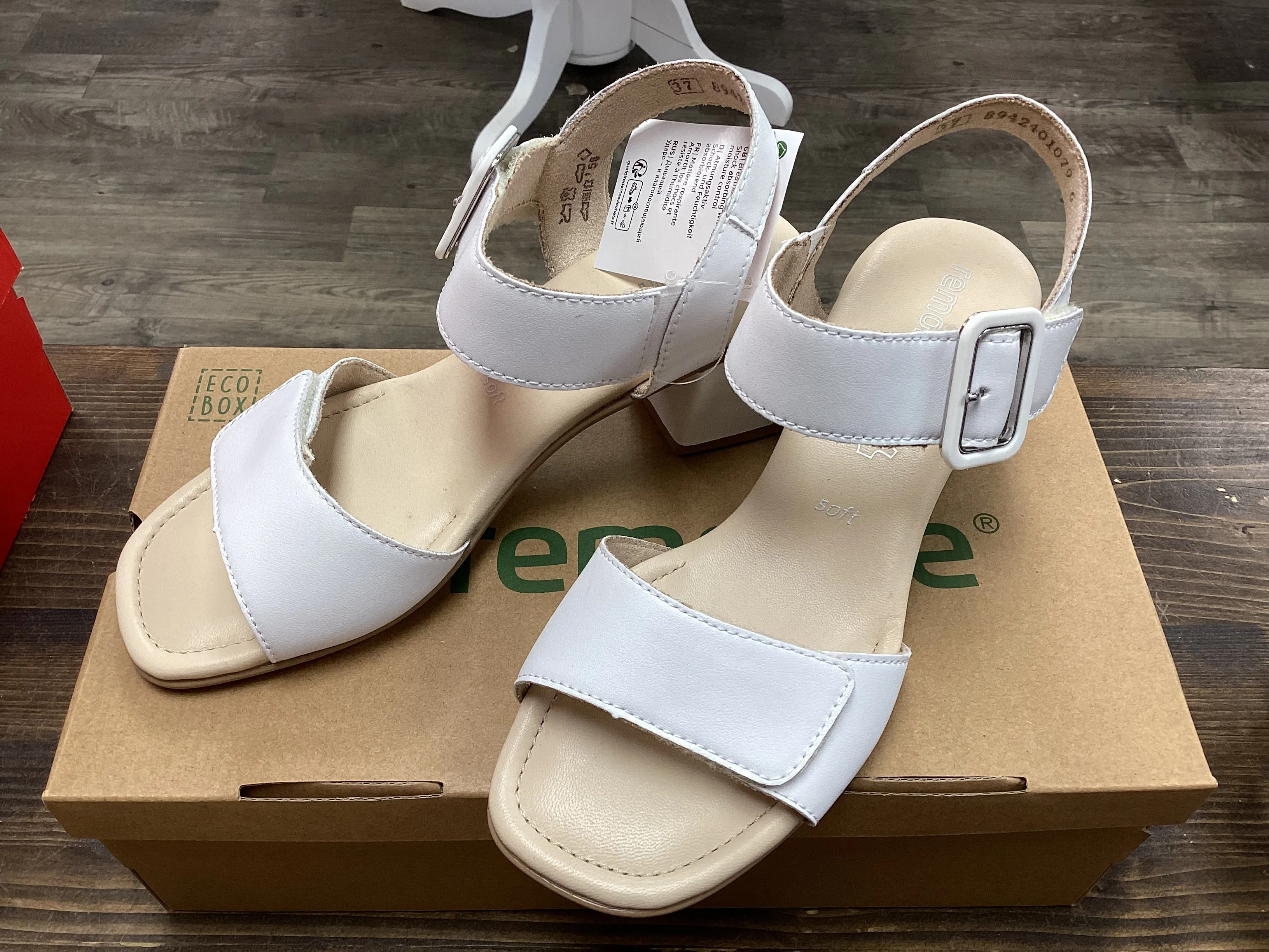 Remonte D1K51 Two Strap Chunky Heel