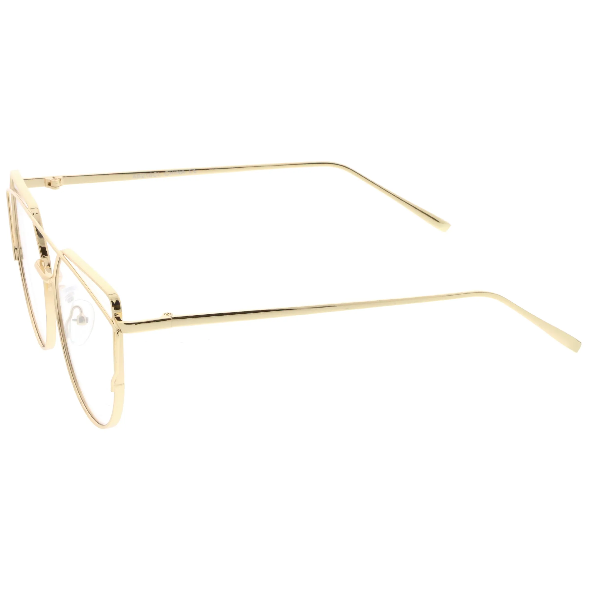 Retro Modern Intricately Designed Clear Lens Glasses C295