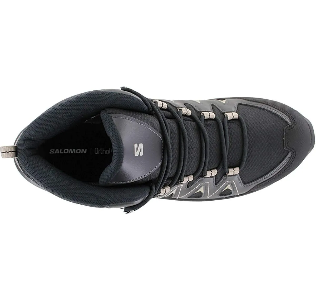Salomon X Braze Mid GTX - GORE-TEX - Herren Wanderschuhe Schwarz-Grau 471748