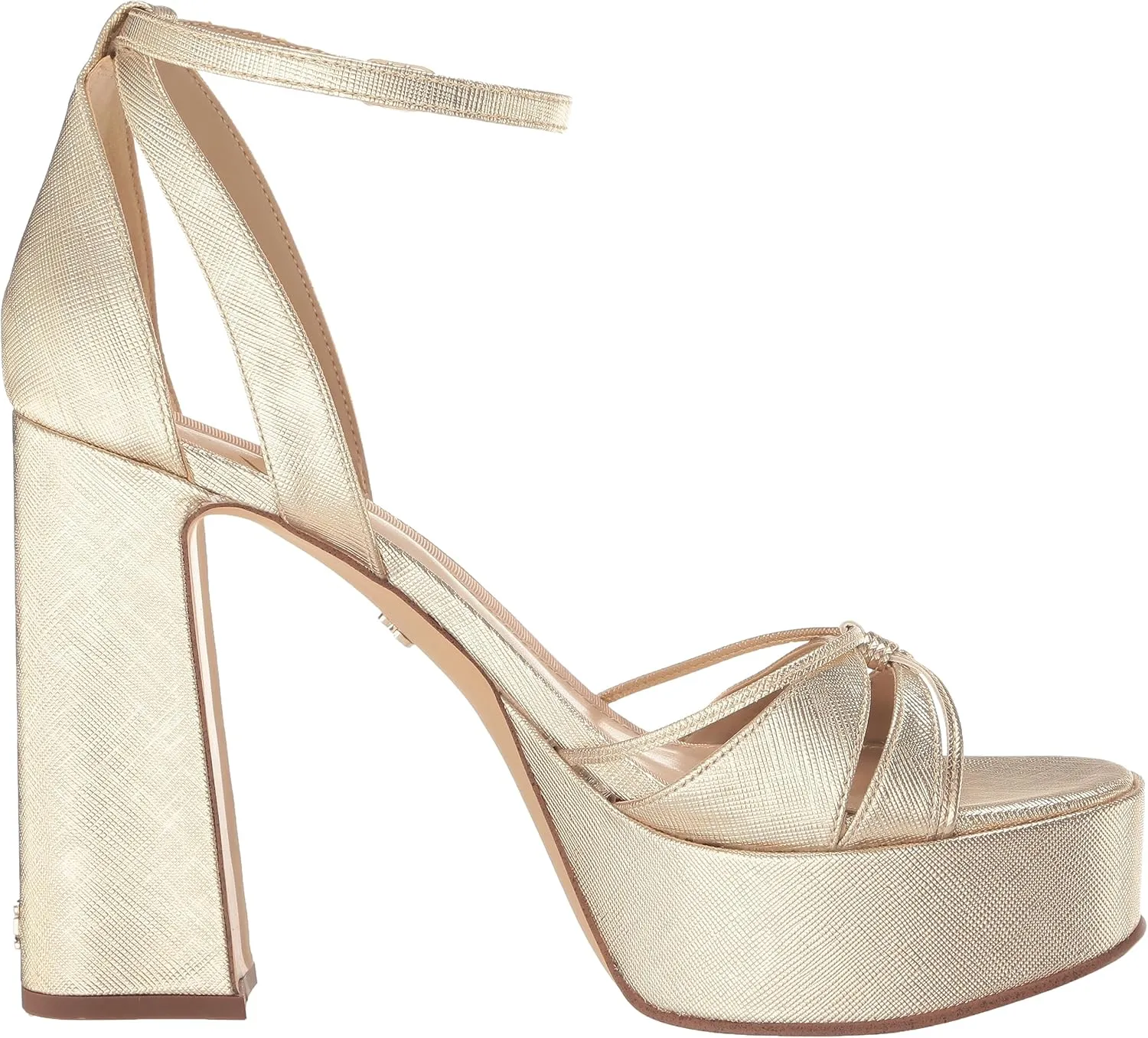 Sam Edelman Women's Kamille Ankle Strap Platform Heel