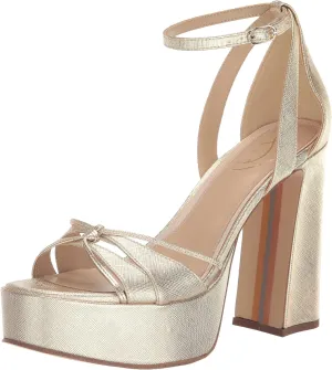 Sam Edelman Women's Kamille Ankle Strap Platform Heel