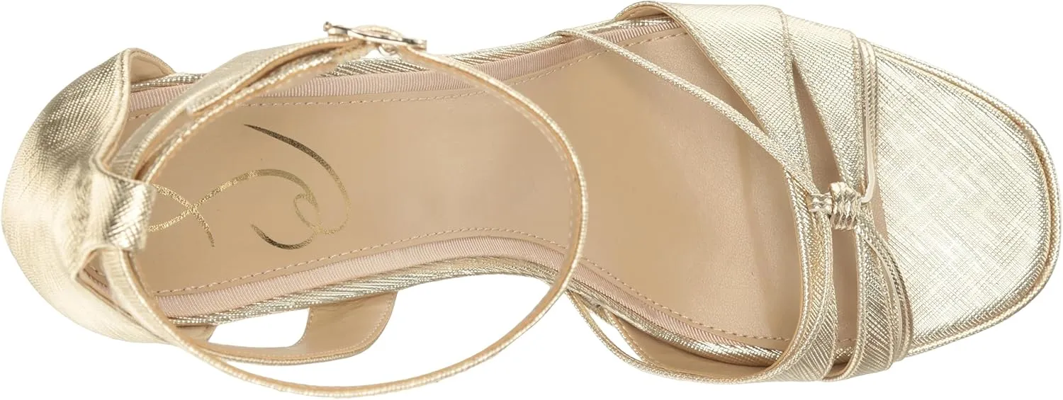 Sam Edelman Women's Kamille Ankle Strap Platform Heel