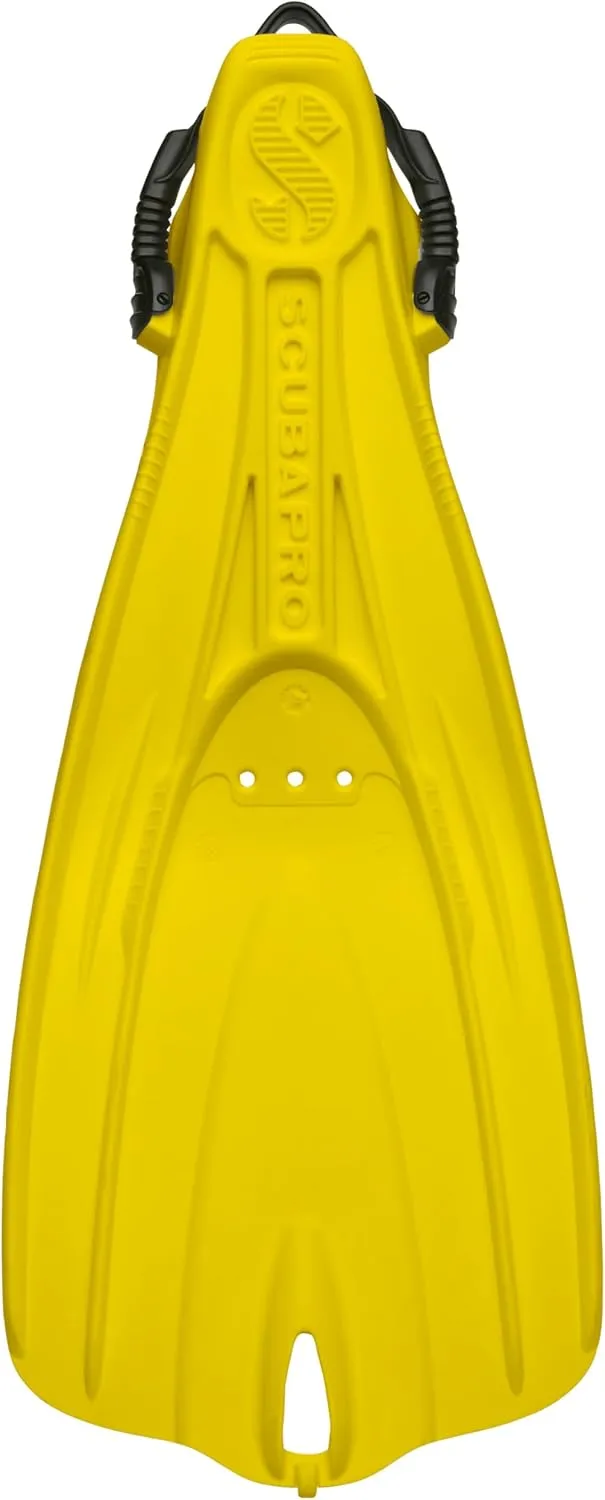 SCUBAPRO GO Travel Scuba Diving Fin for Snorkeling and Swimming, Open Heel Strap