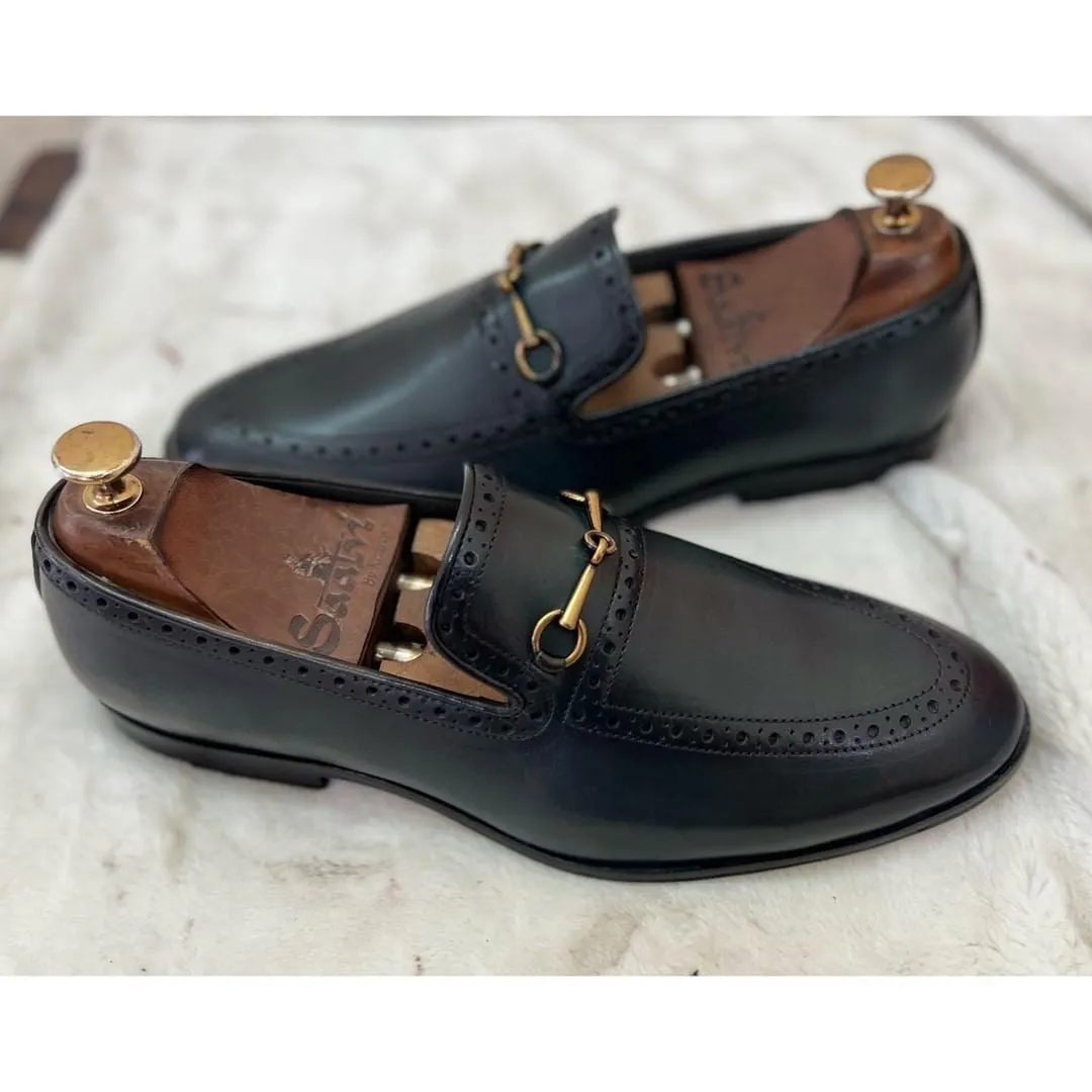 Semi Brouge Horsebit Loafers