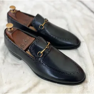 Semi Brouge Horsebit Loafers