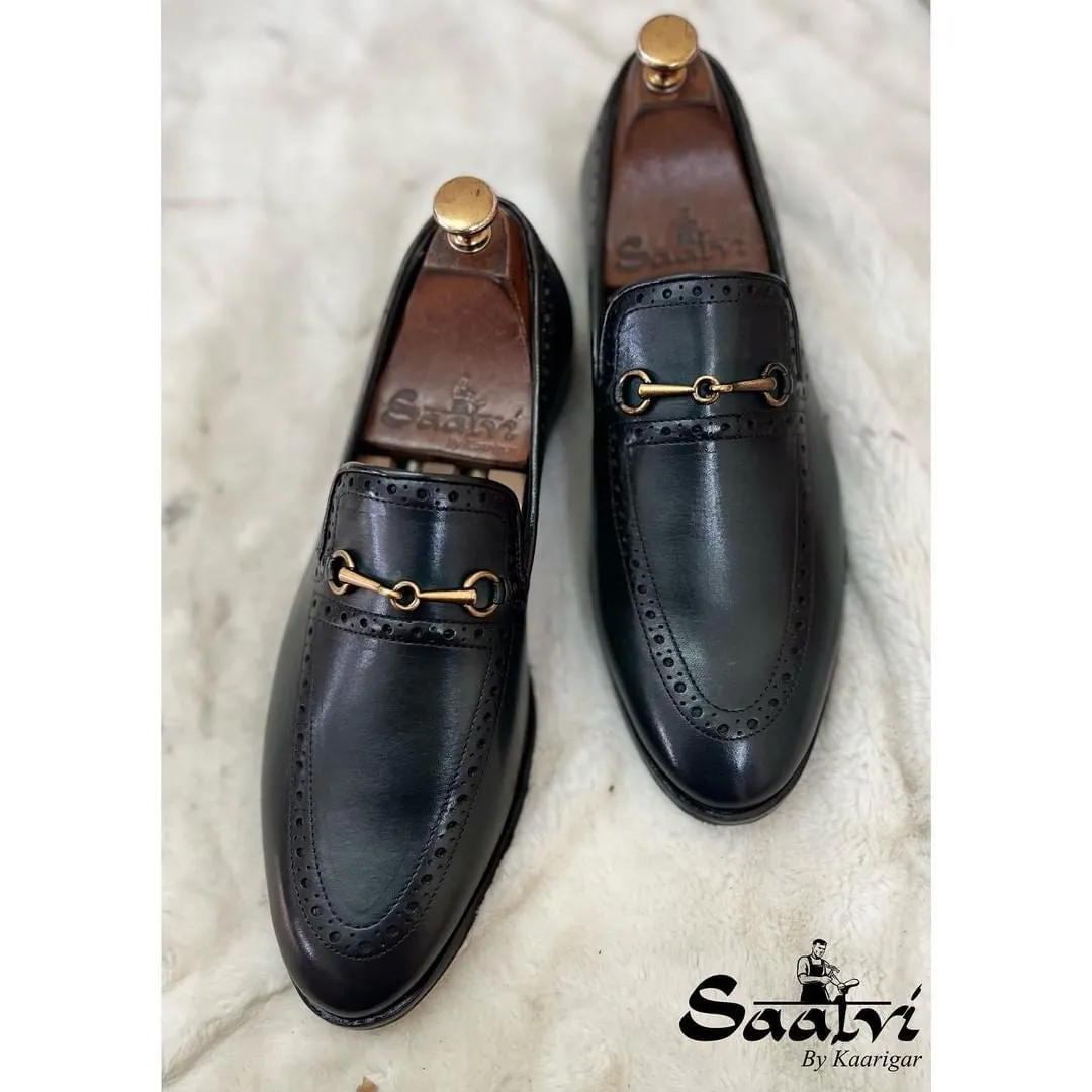 Semi Brouge Horsebit Loafers