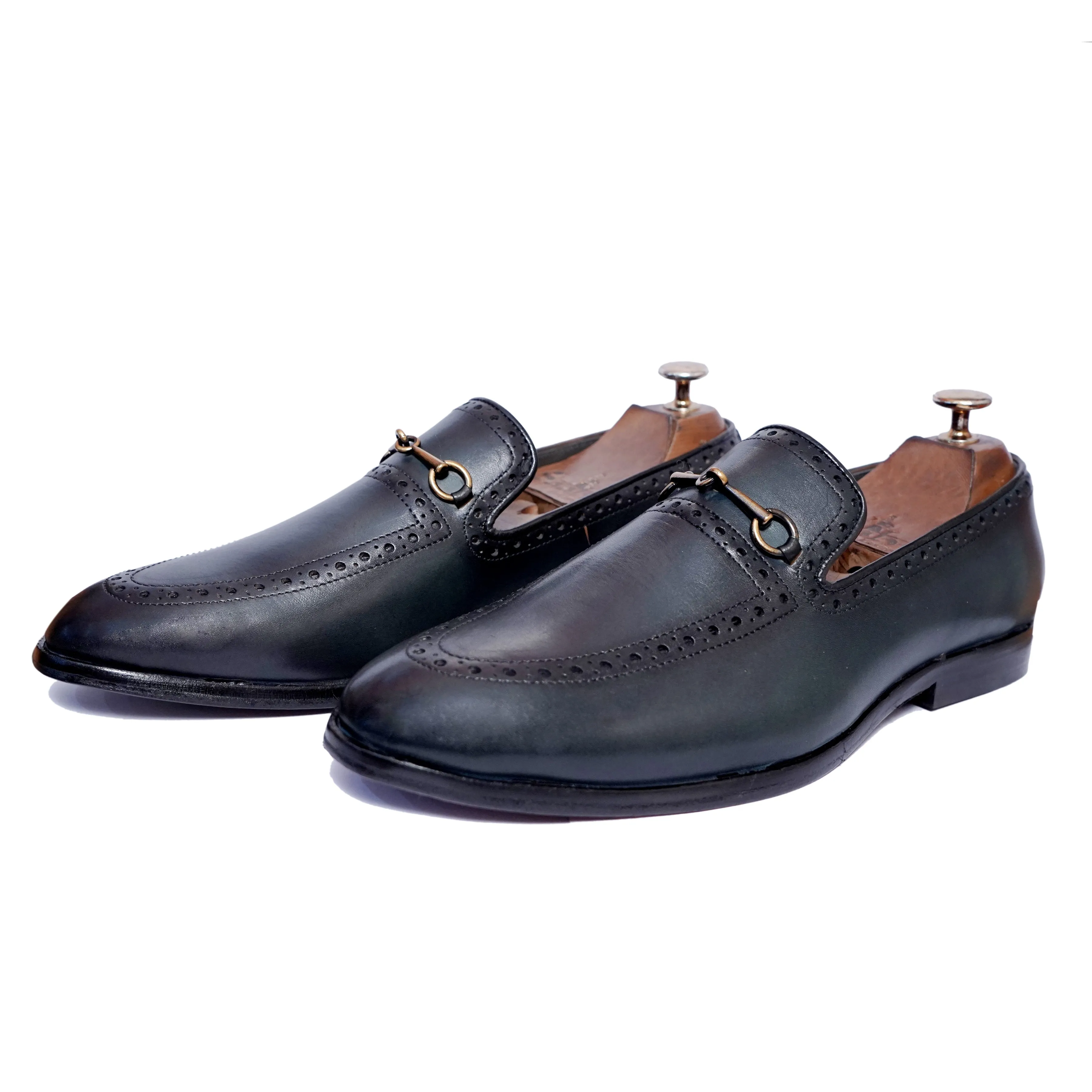 Semi Brouge Horsebit Loafers