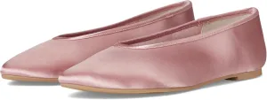 Seychelles Women's Georgette Satin Ballet Flat, Blush, 7