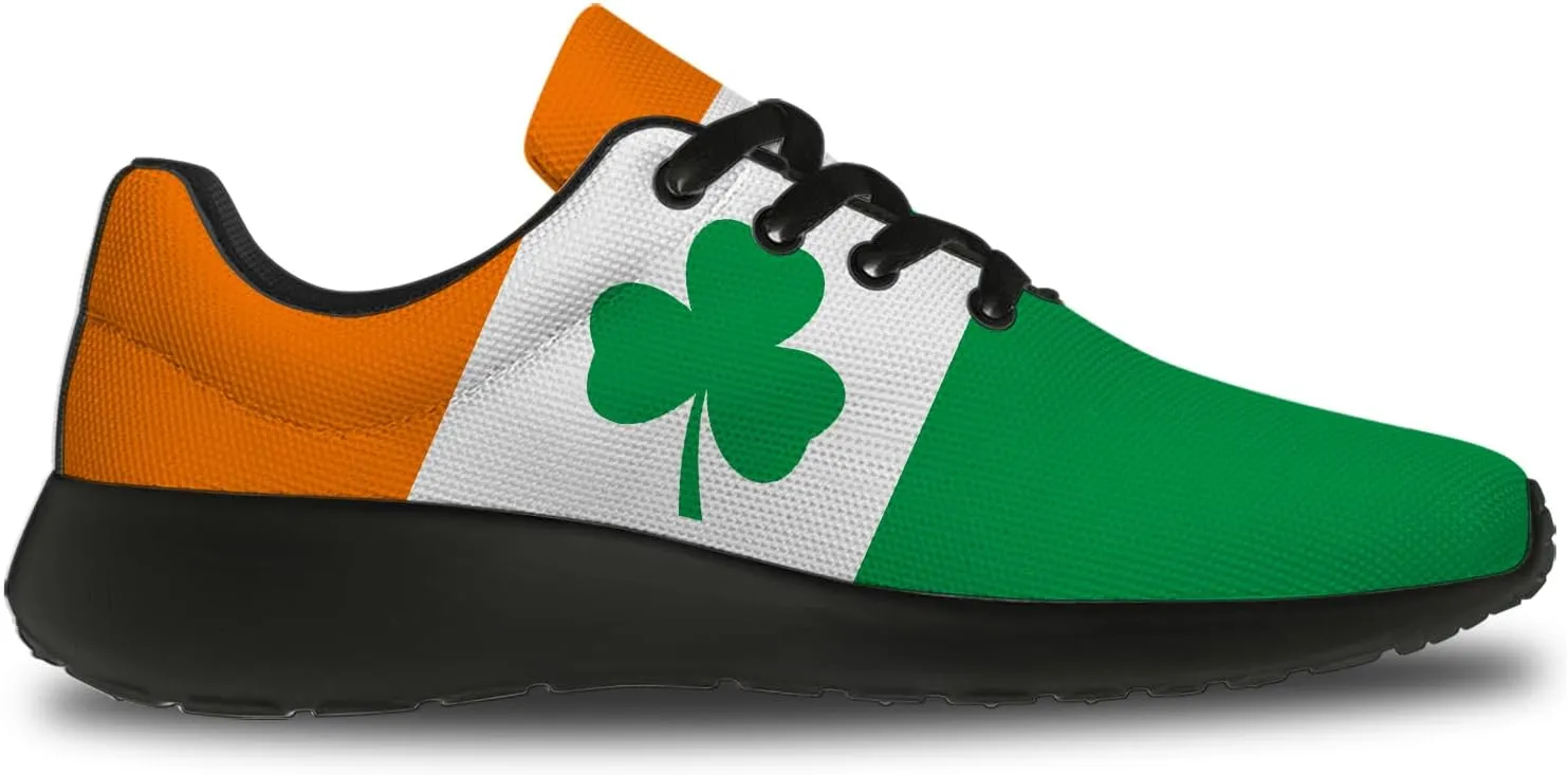 Shamrock Shoes for Men Women Athletic Running Tennis Shoes Walking Gym Sneakers Gifts for Girlfriend Boyfriend