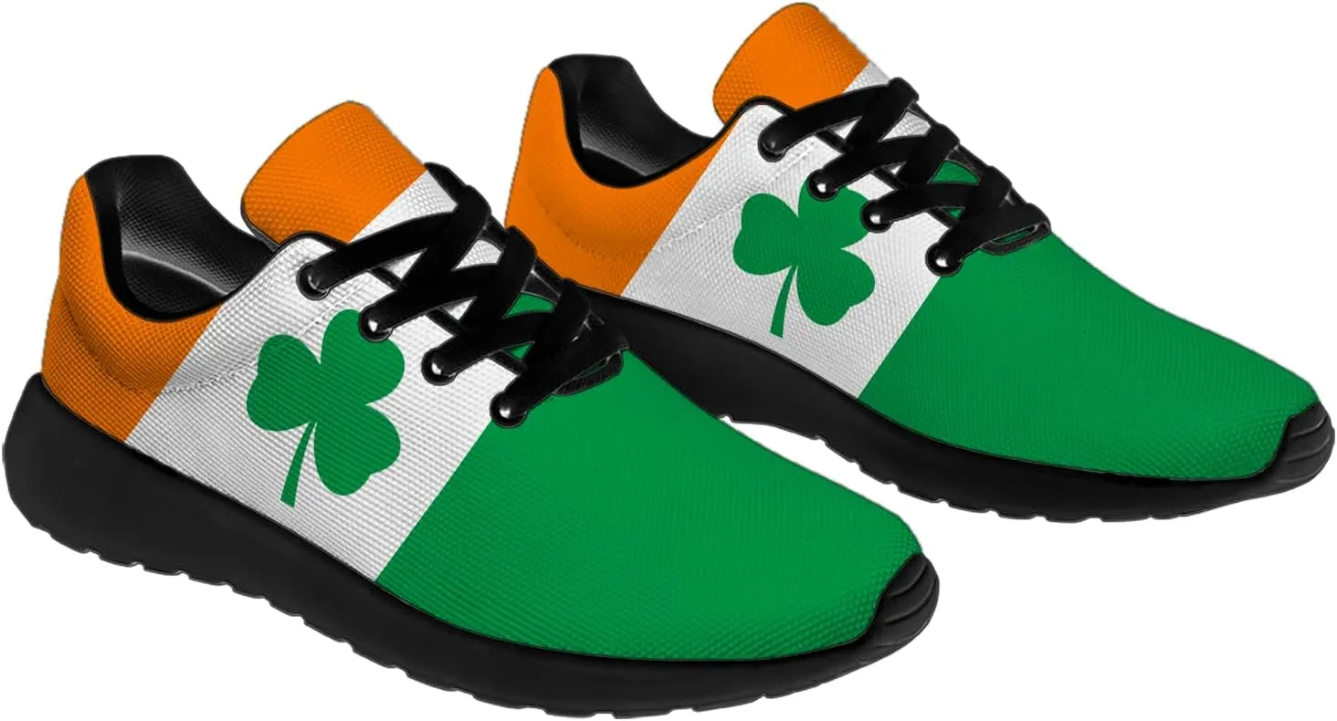 Shamrock Shoes for Men Women Athletic Running Tennis Shoes Walking Gym Sneakers Gifts for Girlfriend Boyfriend