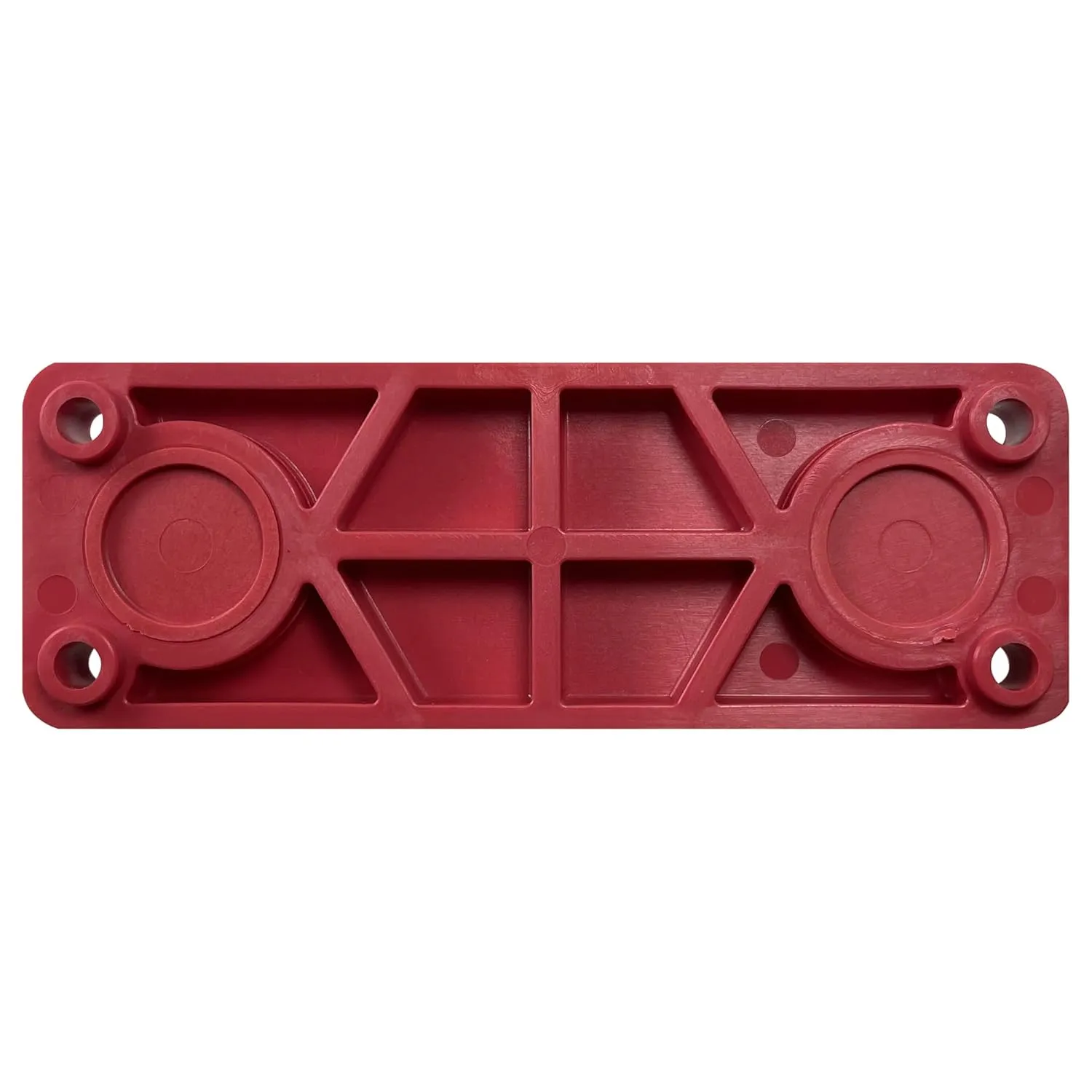 Sherco-Auto 10 Point Tab Type Red Power Distribution Block Terminal Busbar .250 1/4 Tab - Made in USA