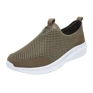 Shoes Men Workout Sneakers Casual Mens Shoes Khaki 46
