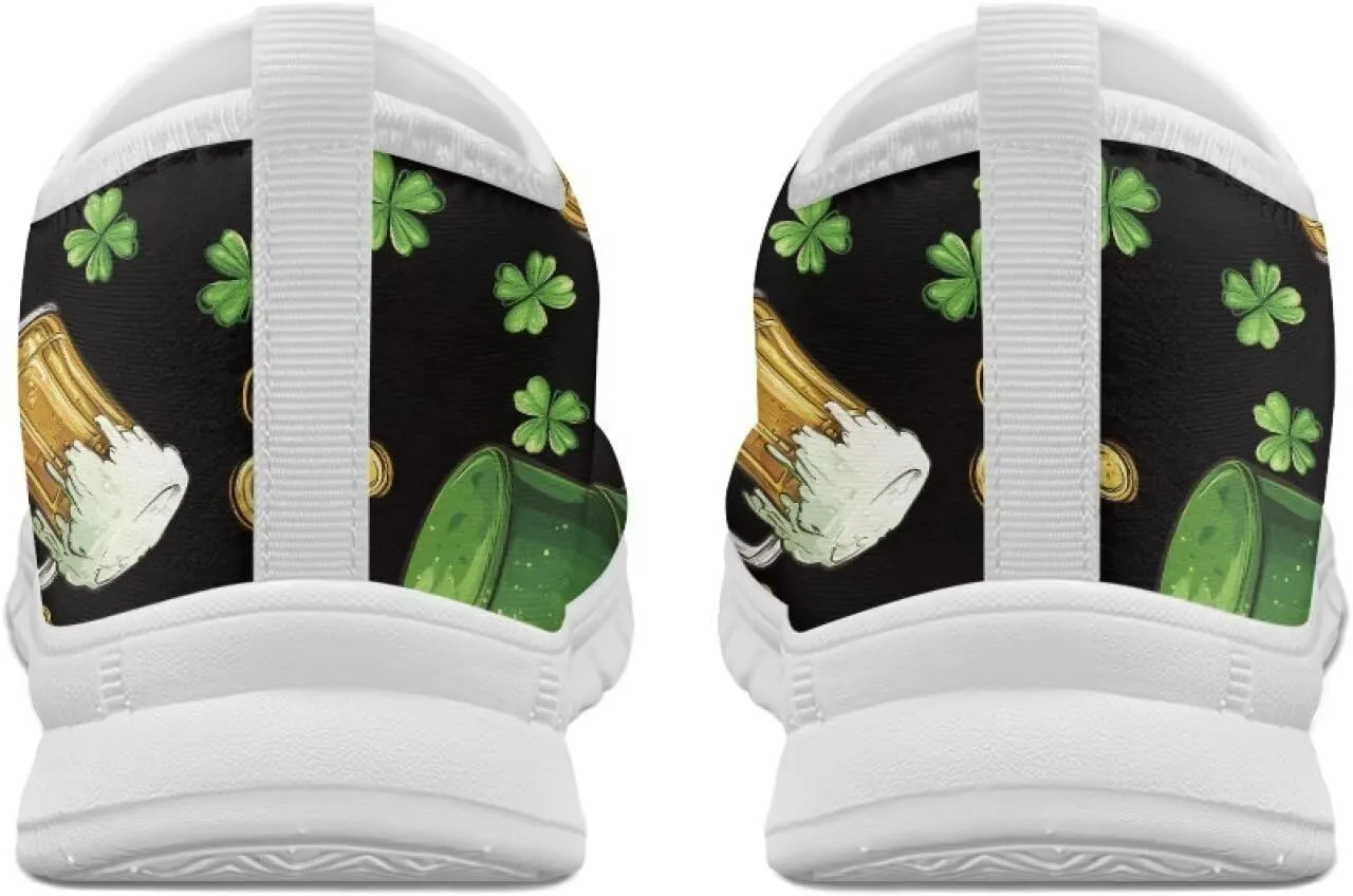Slip On Walking Shoes for Women Casual Shoes Novelty Patterns Work Shoes