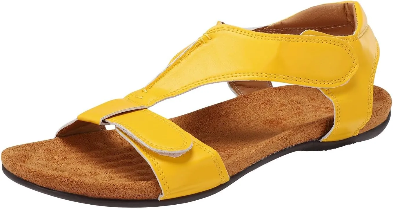 Slippers with Arch Support for Women Orthopedic Open Toe Slip On Wide Width Sandals Summer Beach Casual Slides