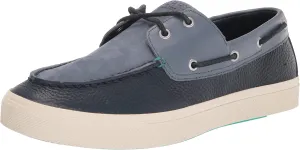 Sperry Mens Shoes Men's Bahama PLUSHWAVE Sneaker, Navy Tritone, 9