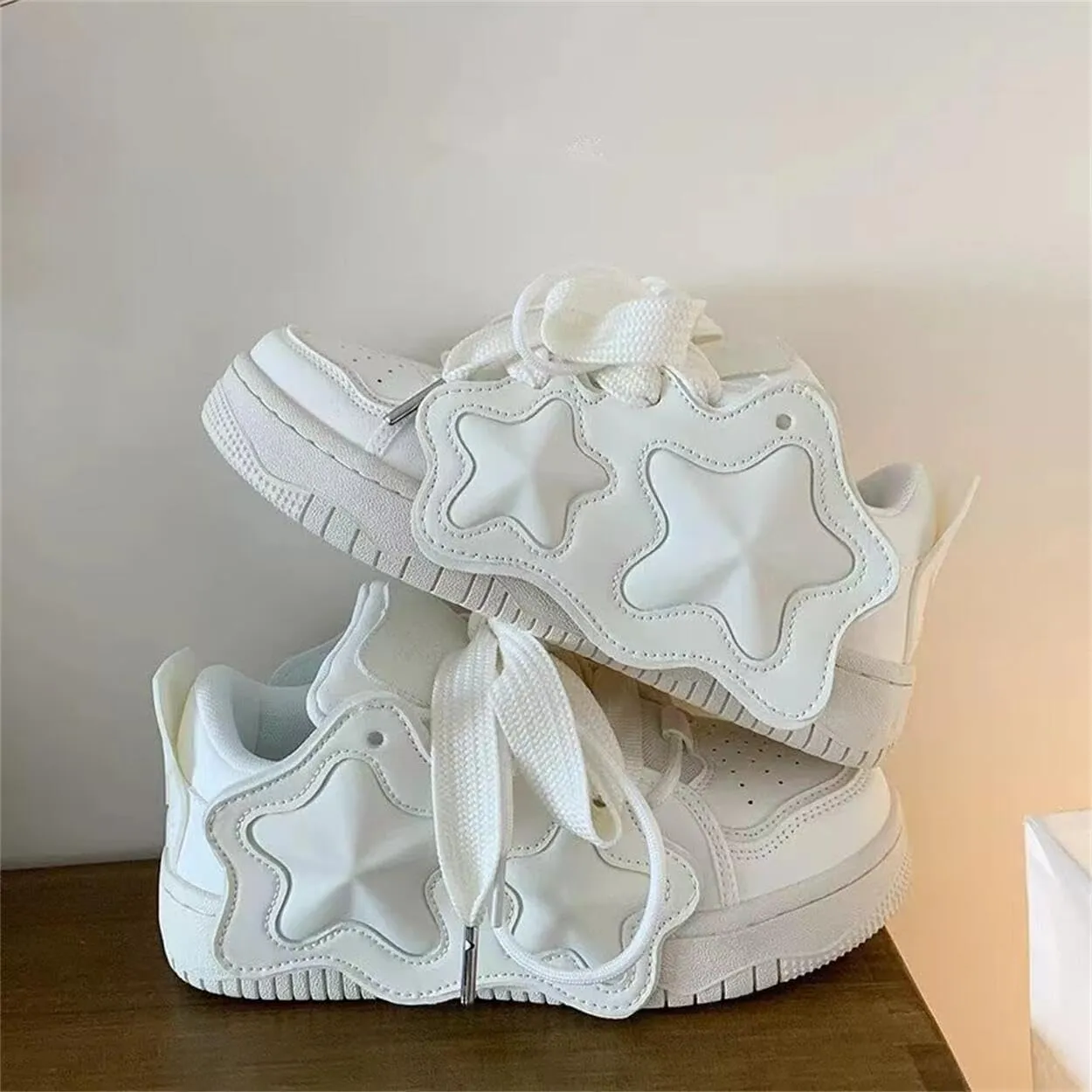 Star Shoes Sneakers for Women Running Shoes Non Slip On Casual Walking Shoes Fashion Lightweight Sneaker for Work