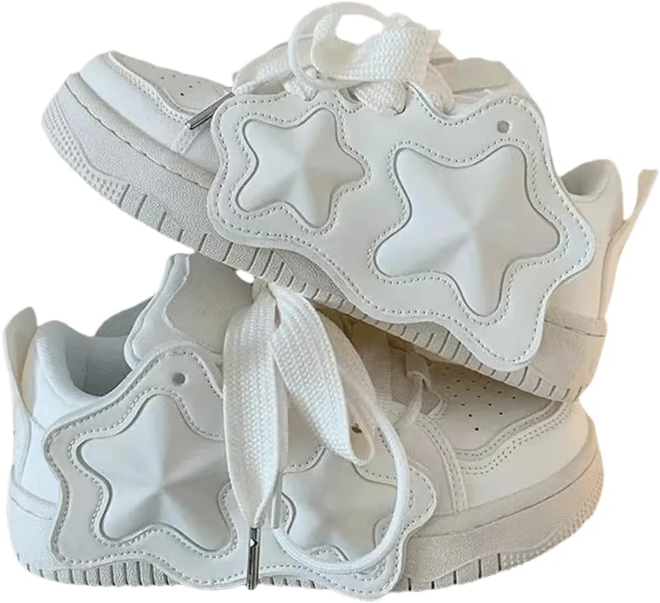 Star Shoes Sneakers for Women Running Shoes Non Slip On Casual Walking Shoes Fashion Lightweight Sneaker for Work