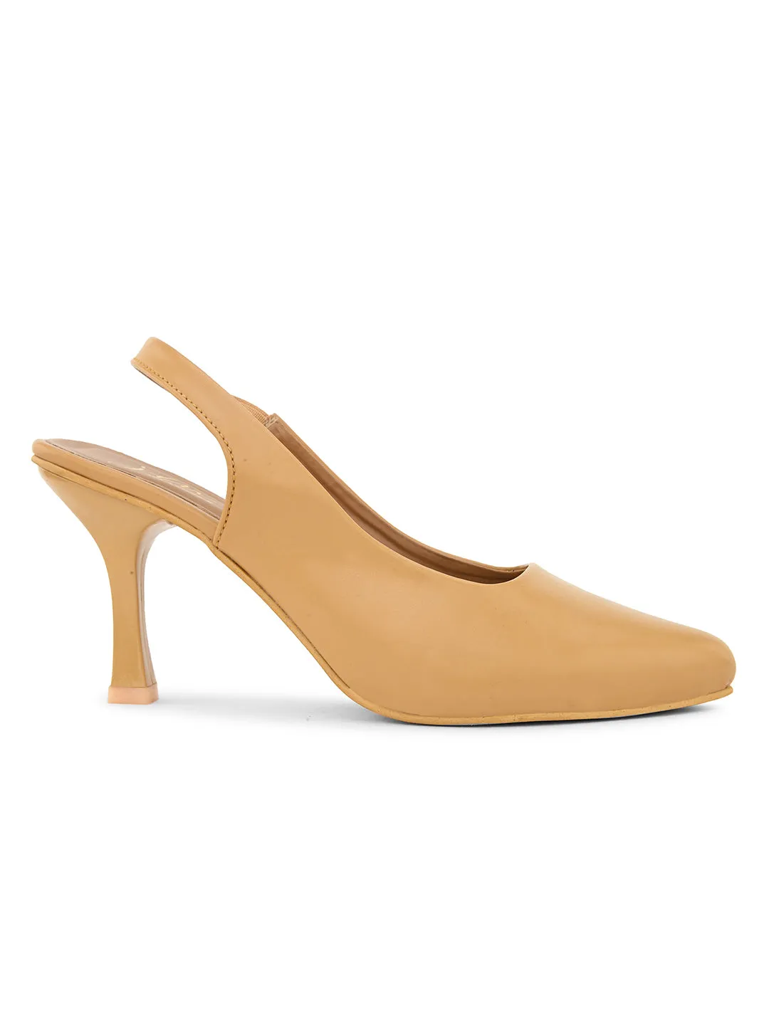 Stylished-Toe Stilettos with Buckle Closure