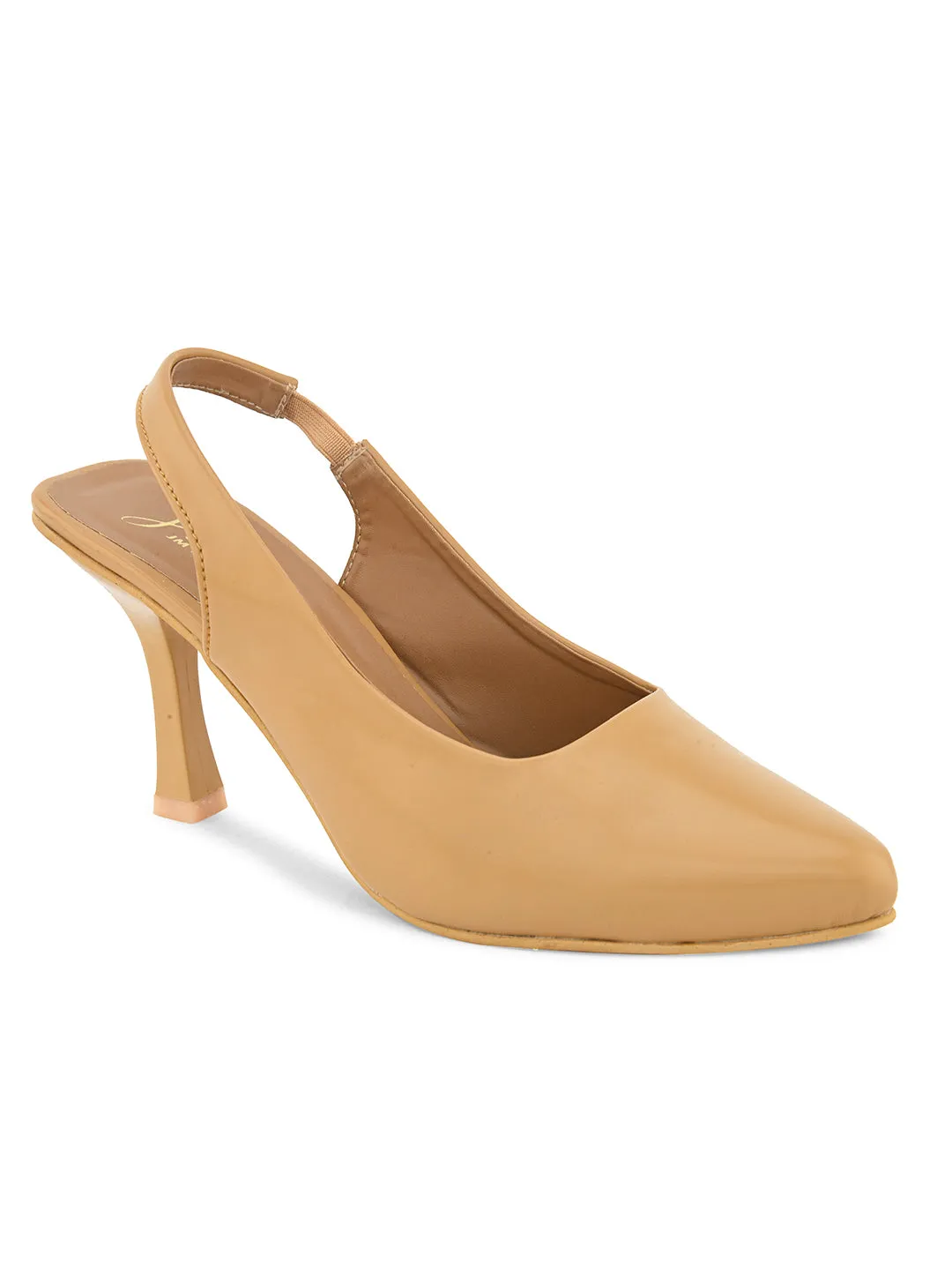 Stylished-Toe Stilettos with Buckle Closure