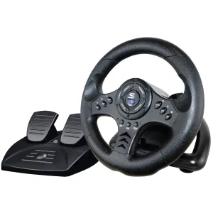 Superdrive SV450 racing steering wheel with Pedals and Shifters Xbox Serie X/S, Switch, PS4, Xbox One, PS3, PC (programmable for all games)
