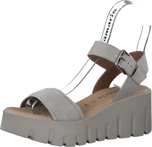 Tamaris Women's Ankle-Strap Wedge Sandal