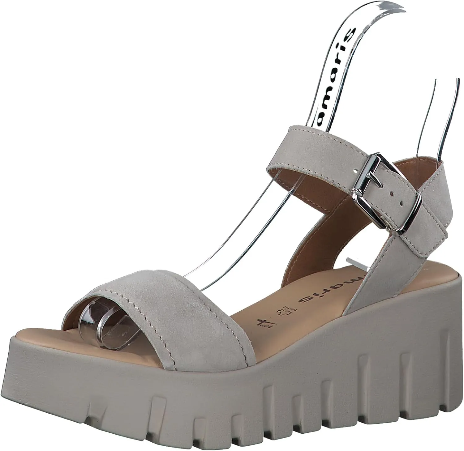 Tamaris Women's Ankle-Strap Wedge Sandal