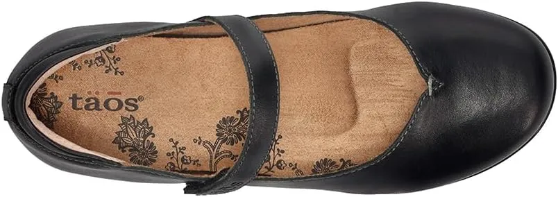 Taos Chorus Women's Shoes- Stylish Leather Mary Janes with Adjustable Straps, Removable Footbed, Arch Support, Metatarsal Support and Premium Cushioning for All Day Comfort