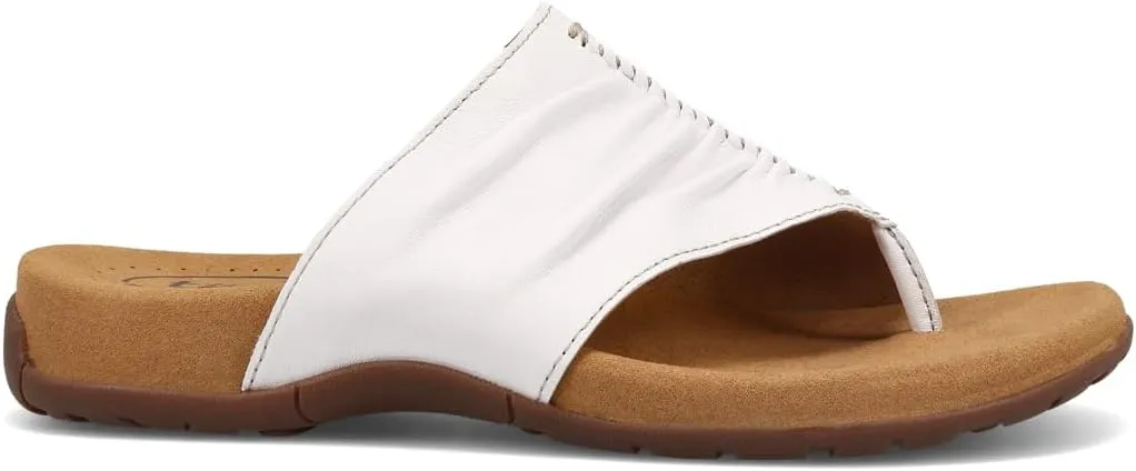 Taos Gift 2 Women's Sandal - Elevate Your Style with A Classic Open Back Toe-Post Design - Premium Comfort with Arch Support and Cooling Gel Padding for All Day Wearability