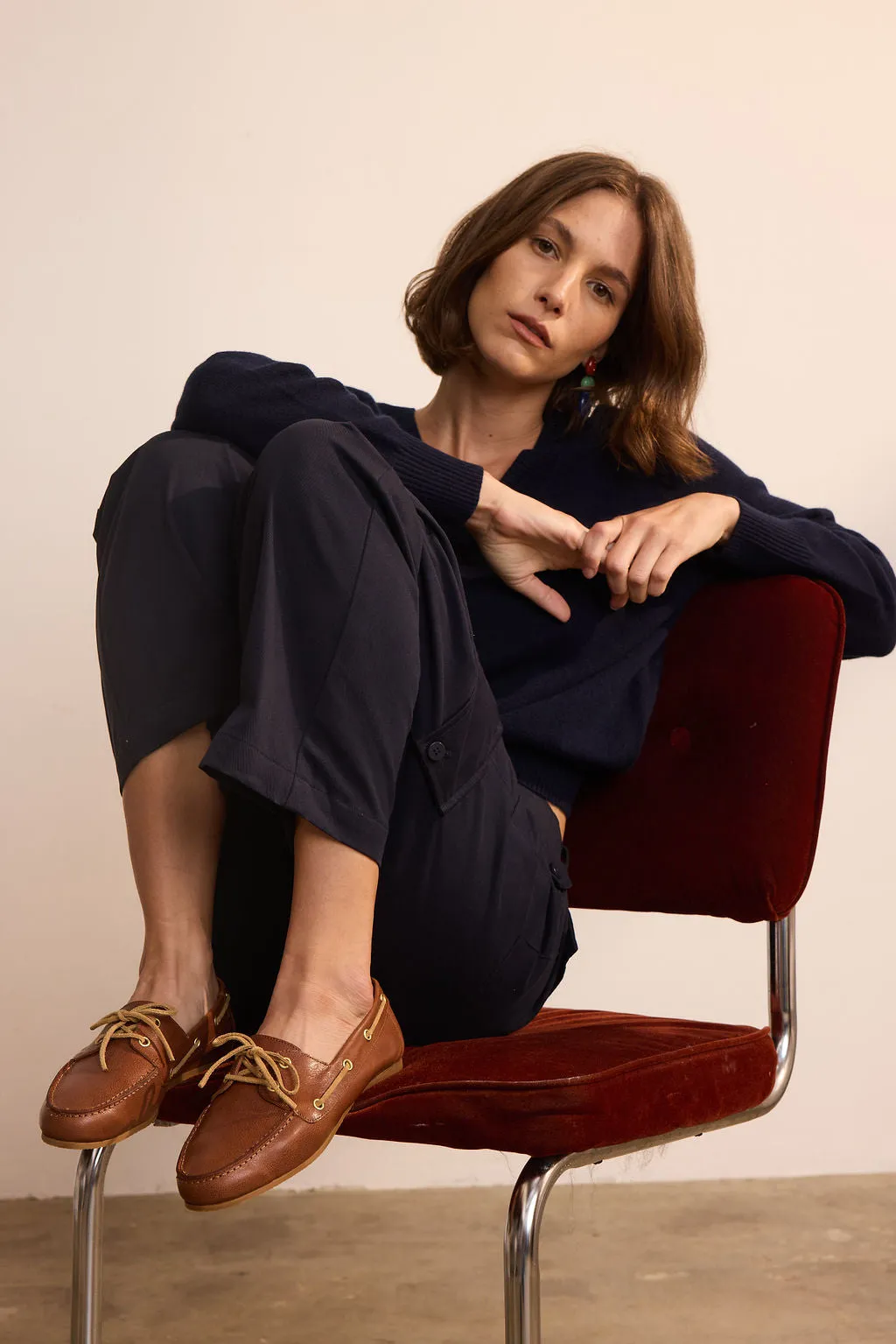 The Boat Loafer in Brown