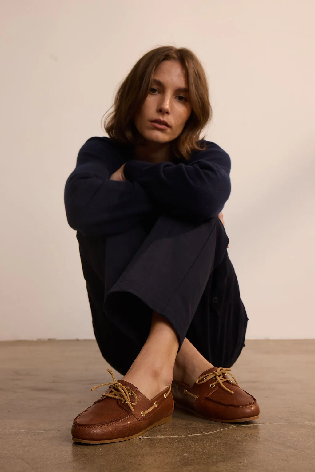 The Boat Loafer in Brown