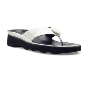 Thierry Rabotin Women's Kody 1316 White Taffetas Leather