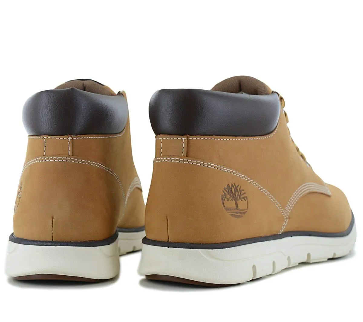 Timberland Bradstreet Mid-Top Sneaker - Herren Schuhe Leder Wheat TB0A1989-231