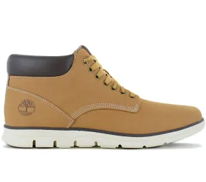 Timberland Bradstreet Mid-Top Sneaker - Herren Schuhe Leder Wheat TB0A1989-231