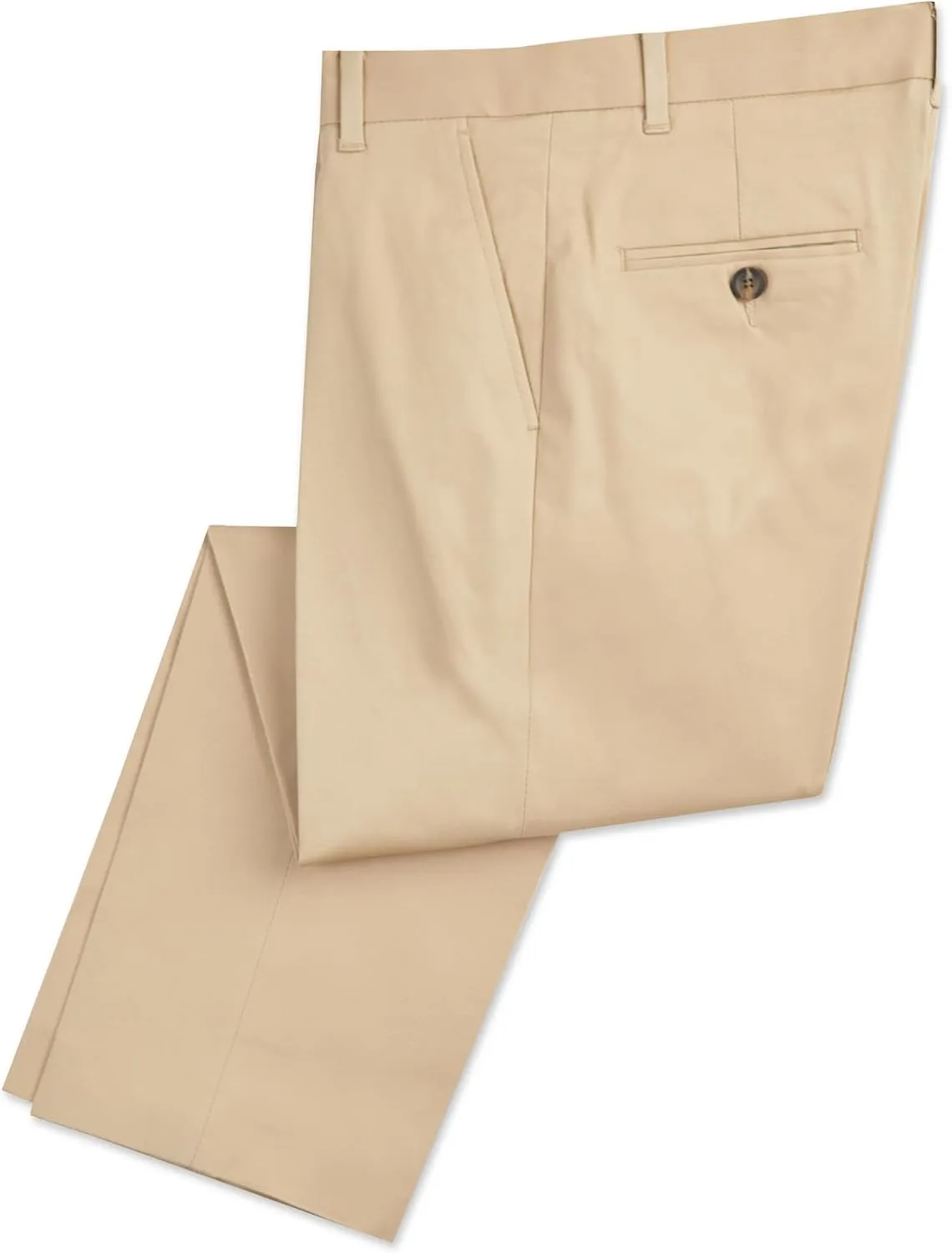 Tommy Hilfiger Boy's Flat-front Twill Dress Pant, Straight Leg Fit, Belt Loops & Slant Front Pockets