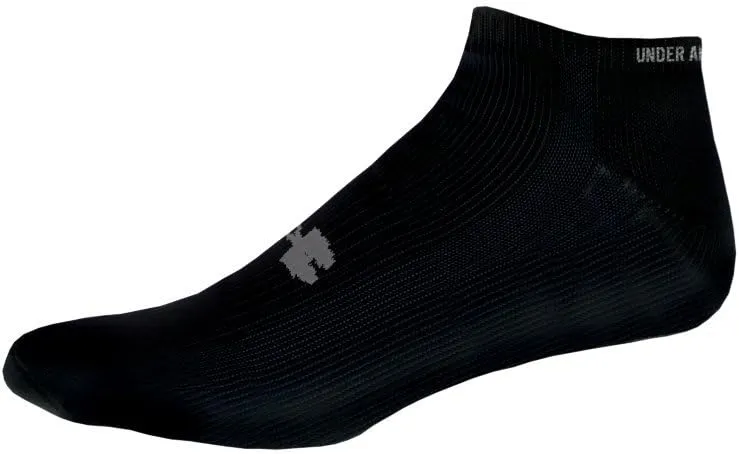 Under Armour Men's All Season Gear No Show 4 Pack Socks