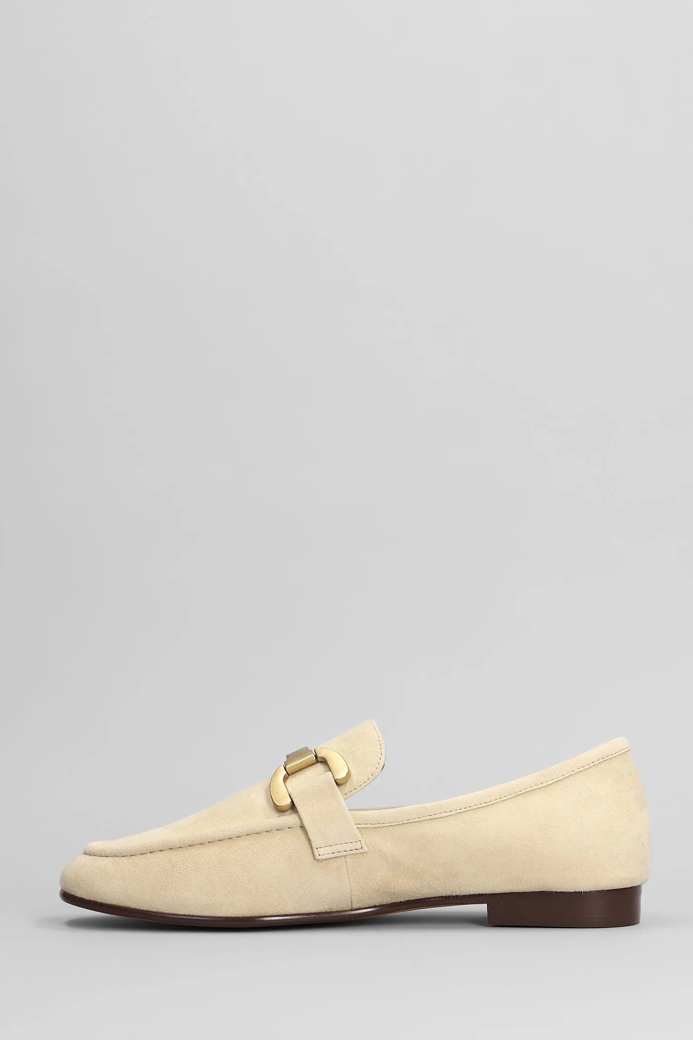 Vela Loafer Loafers in beige suede