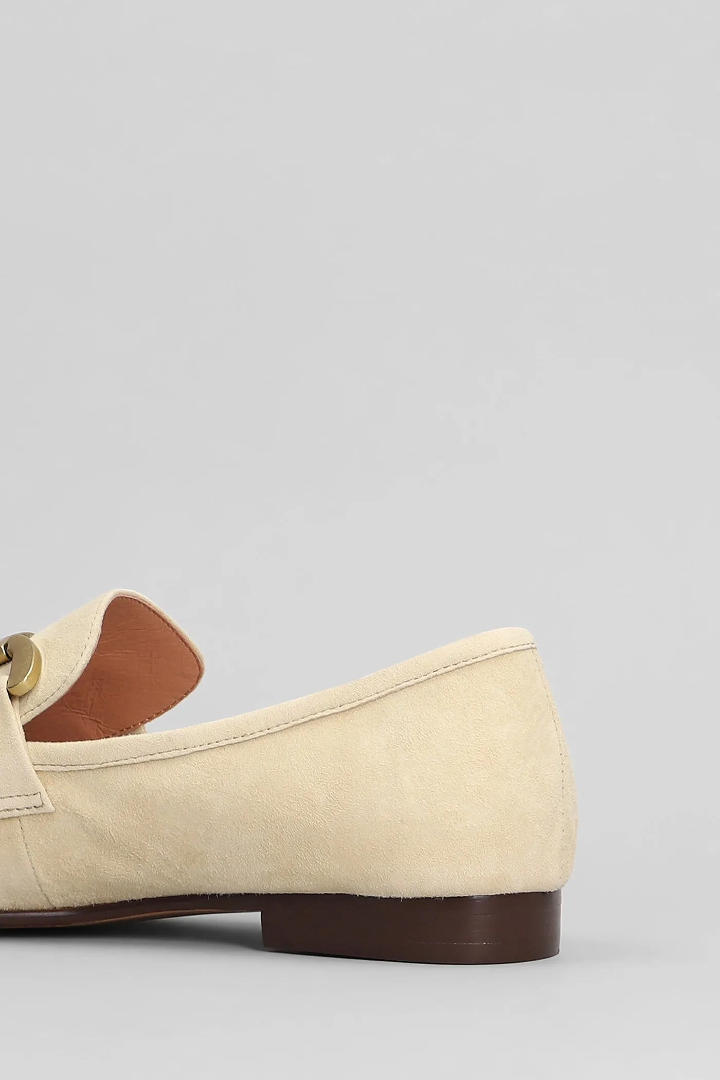 Vela Loafer Loafers in beige suede
