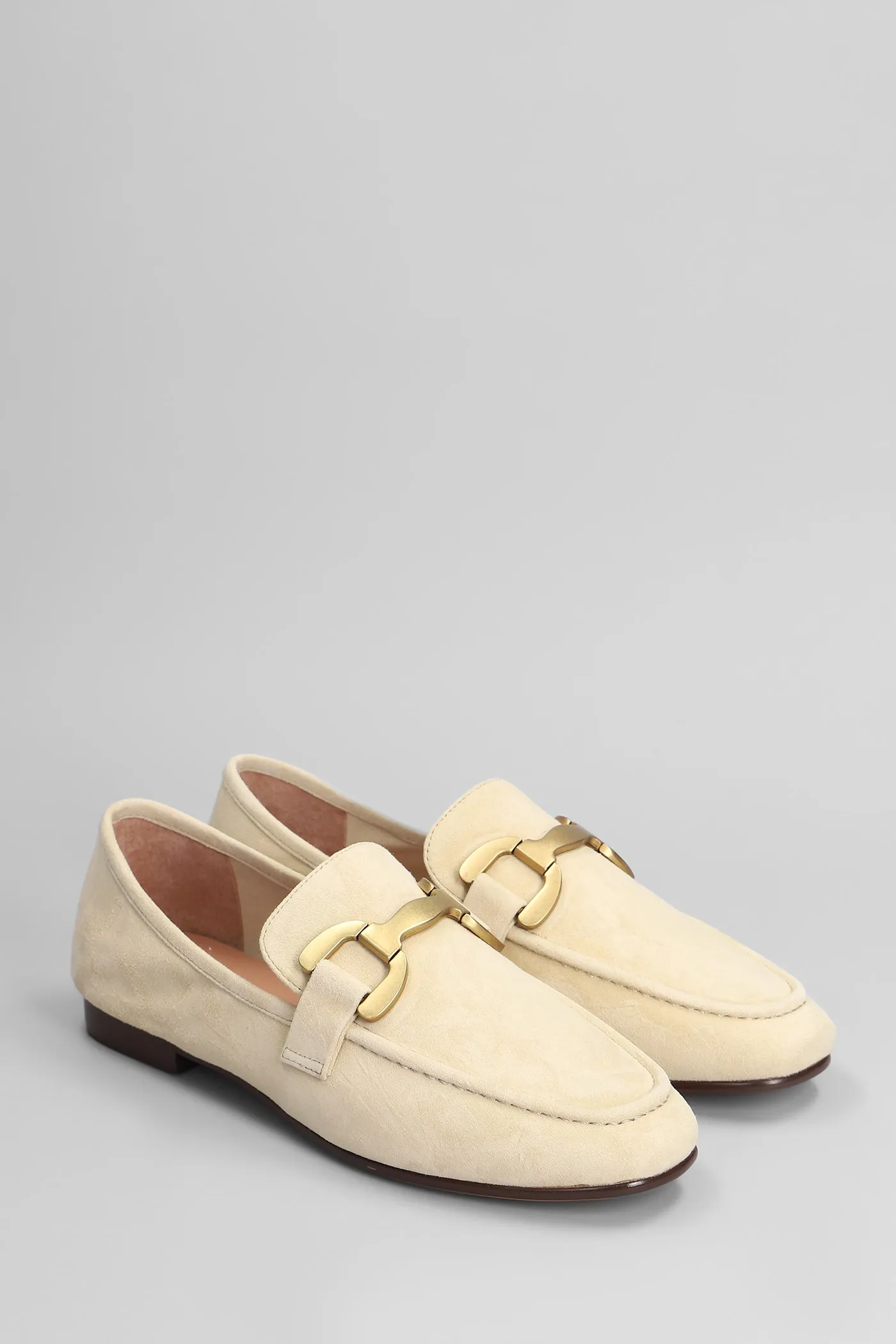 Vela Loafer Loafers in beige suede