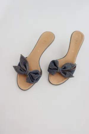 Vintage Celine Bow Kitten Heels 36